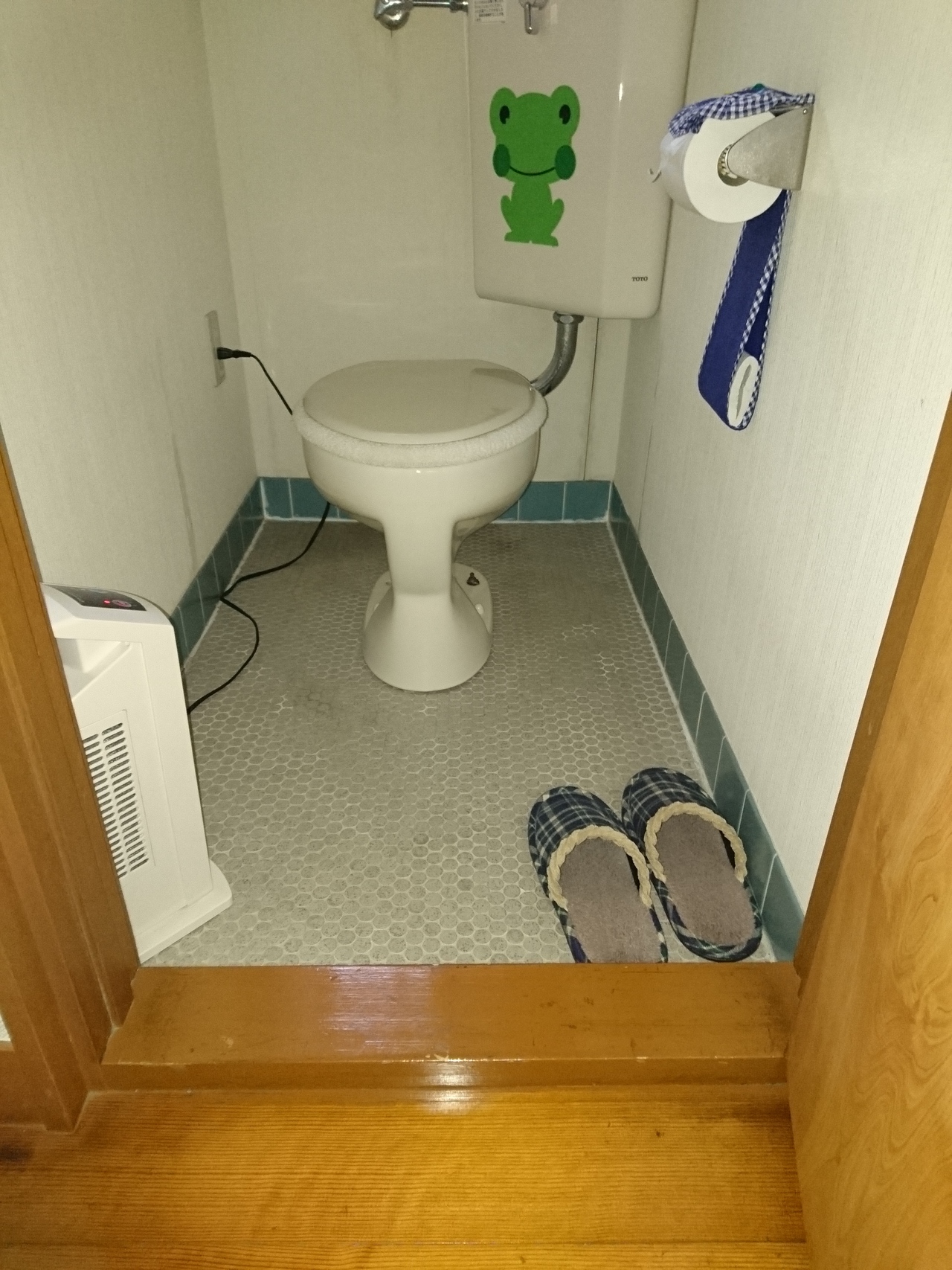 トイレリフォーム 足利市赤松台住宅団地39年間つかったトイレ