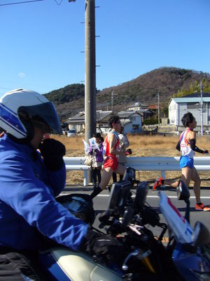 New Year 駅伝　5区（太田～桐生）　6区（桐生～伊勢崎市西久保）