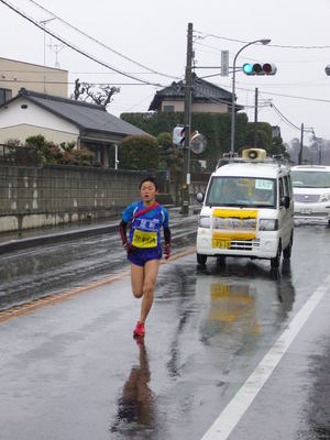 第63回県南五市対抗親善駅伝競走大会＜雪降るも燃える選手たち＞