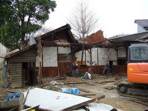 ノコギリ屋根工場の解体中　Part3