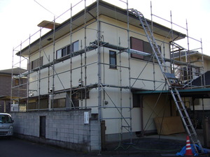 築34年コロニアル屋根重ね葺き～外部全リフォーム＜足利市八幡＞