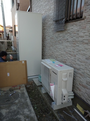 温水器からエコキュートへ交換